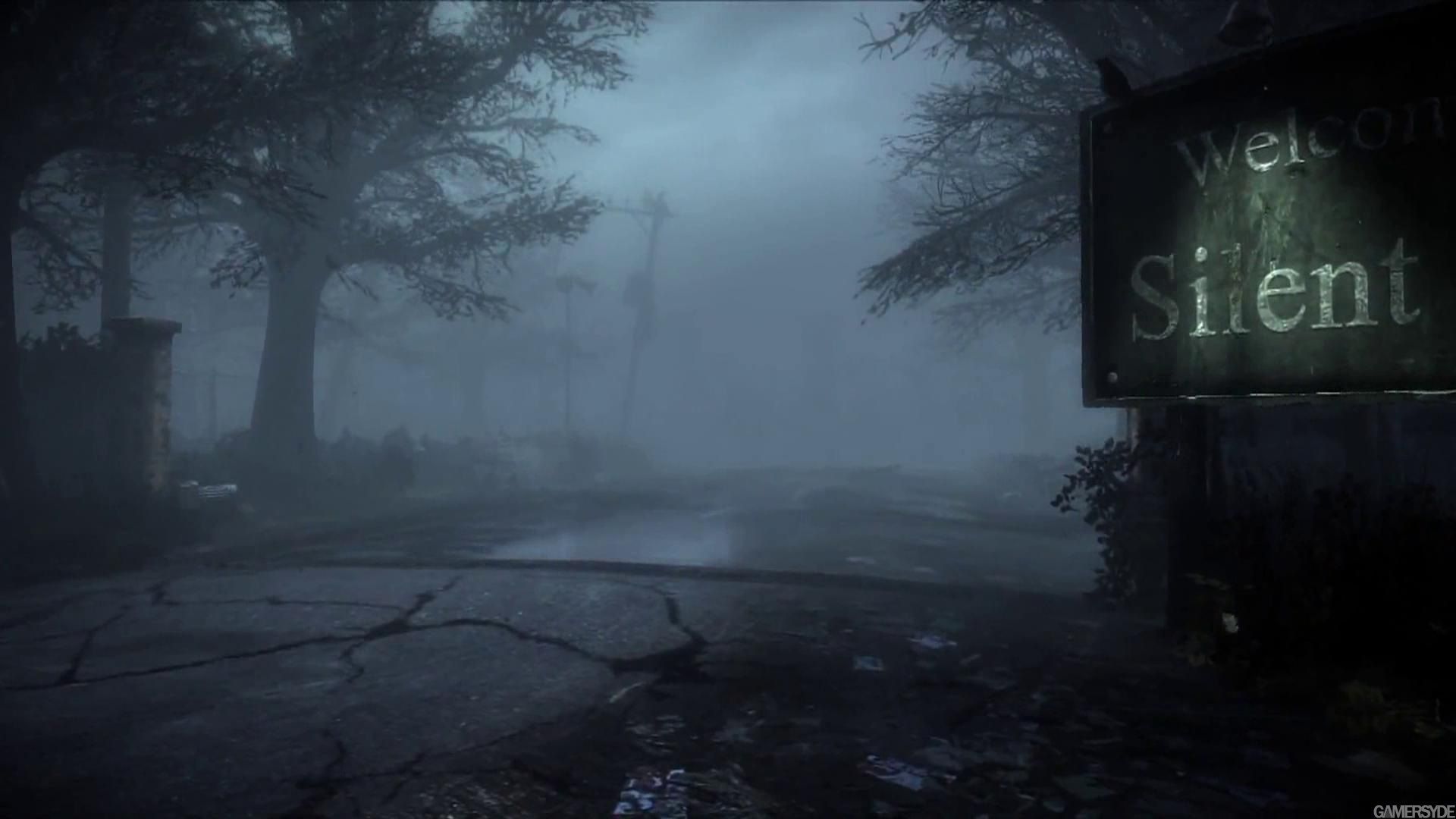 Silent Hill, Willkommensschild, Nebel, Horror, Düster, Full HD 1080p, Desktop-Hintergrundbild