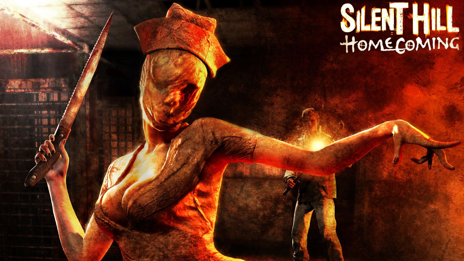 Silent Hill: Homecoming, Krankenschwester, Monster, Skalpell, Horror, Full HD, Windows-Hintergrundbild