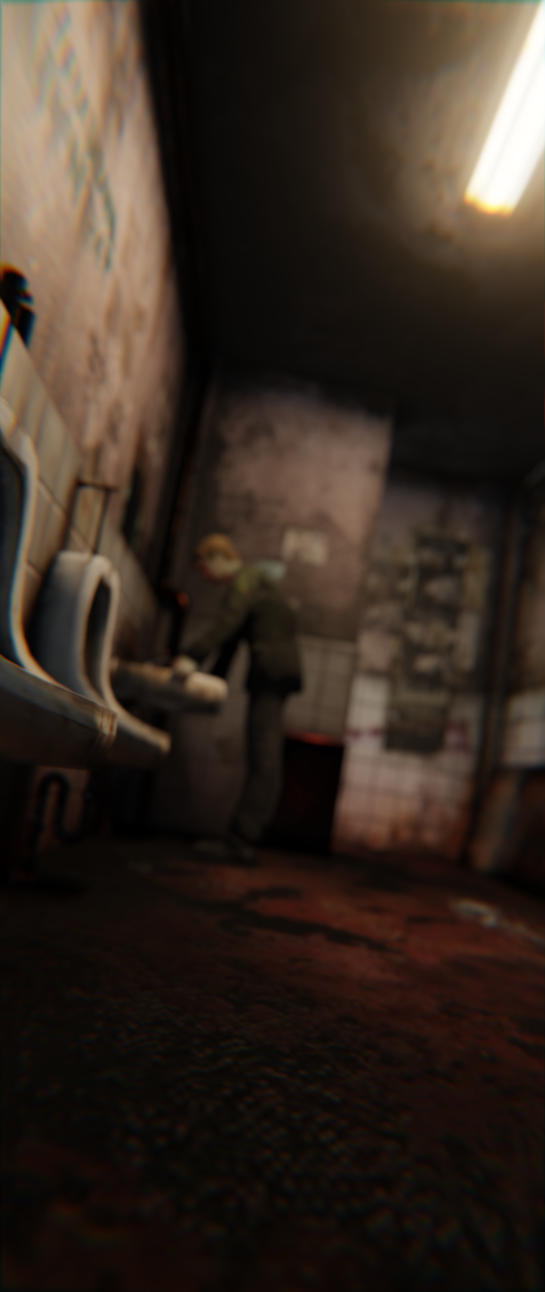 Silent Hill, Gasse, Dunkel, Lampe, Horror, Full HD, Hintergrundbild fürs Handy