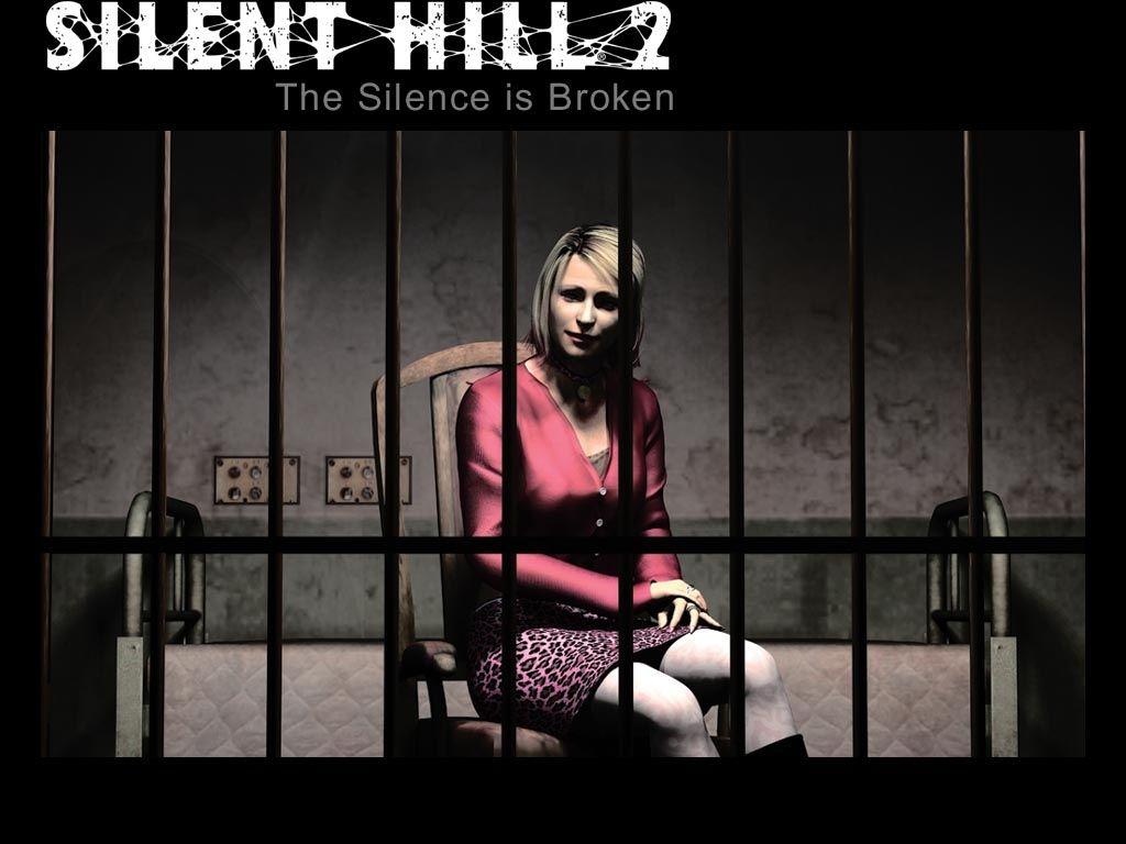 Maria, Silent Hill 2, The Silence is Broken, Gitter, Zelle, Hintergrundbild fürs iPad