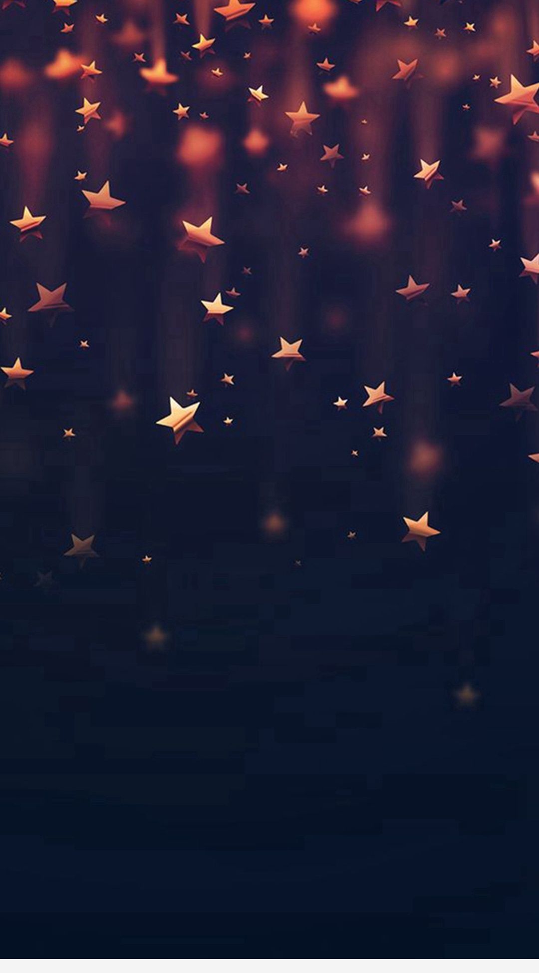 Sterne, Lichter, Bokeh, Dunkelblau, Gold, iPhone 16 Plus, Handy-Hintergrundbild