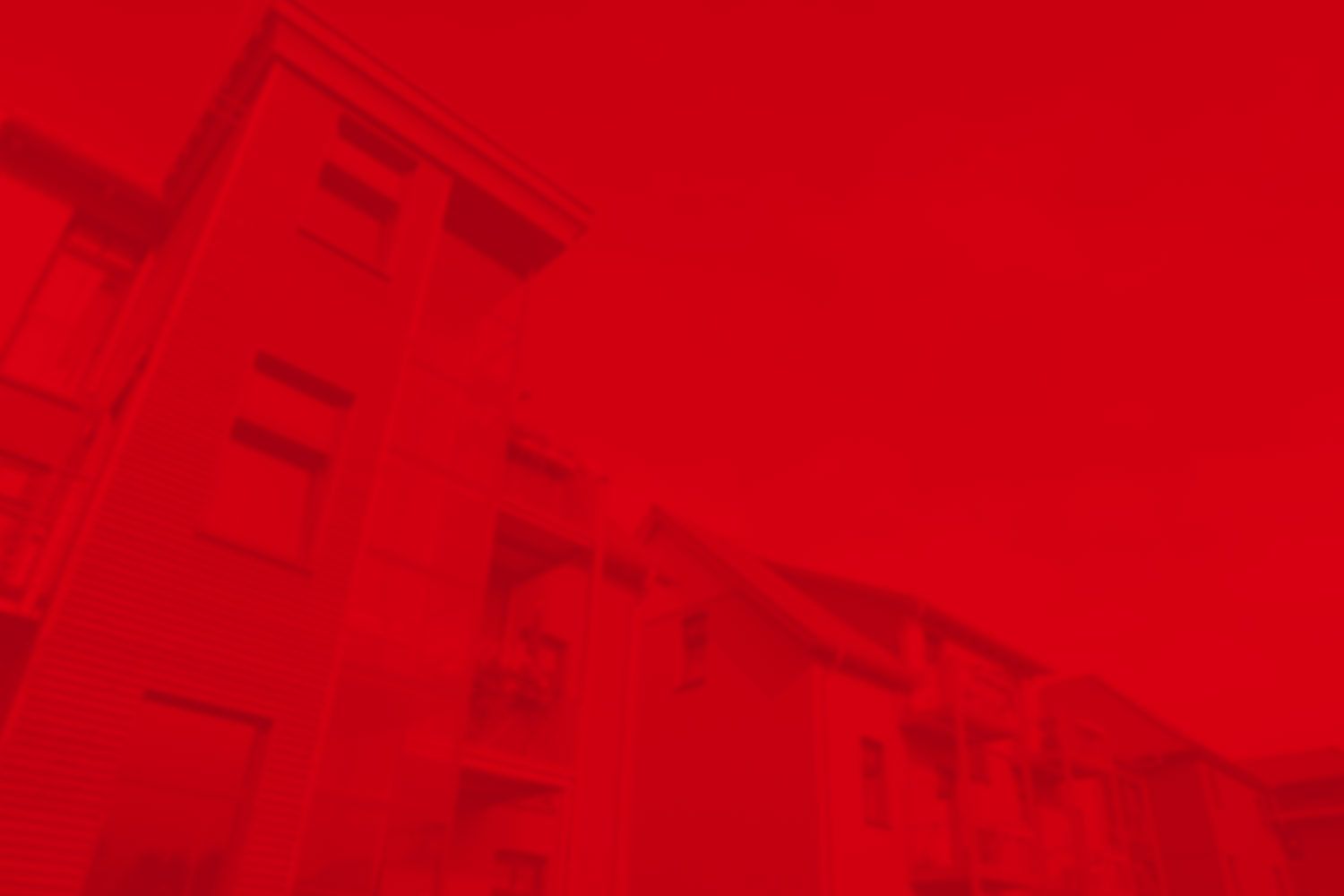Gebäude, Roter Filter, Monochrom, Abstrakt, Rot, HD, Hintergrund für den Desktop