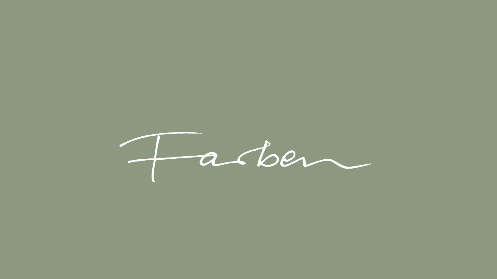 Farben, Schriftzug, Handschrift, Salbeigrüner Hintergrund, Minimalismus, HD Wallpaper