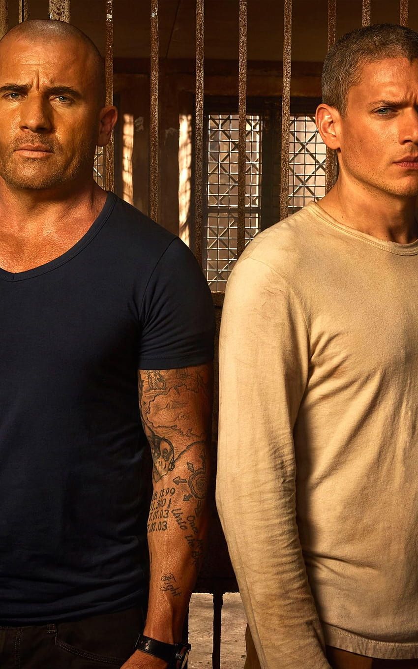 Lincoln Burrows, Michael Scofield, Dominic Purcell, Wentworth Miller, Gefängnis, Smartphone-Hintergrund