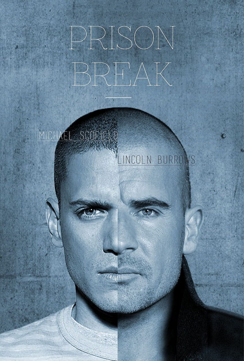 Michael Scofield, Wentworth Miller, Prison Break, Graublau, Porträt, HD, Tablet-Hintergrund