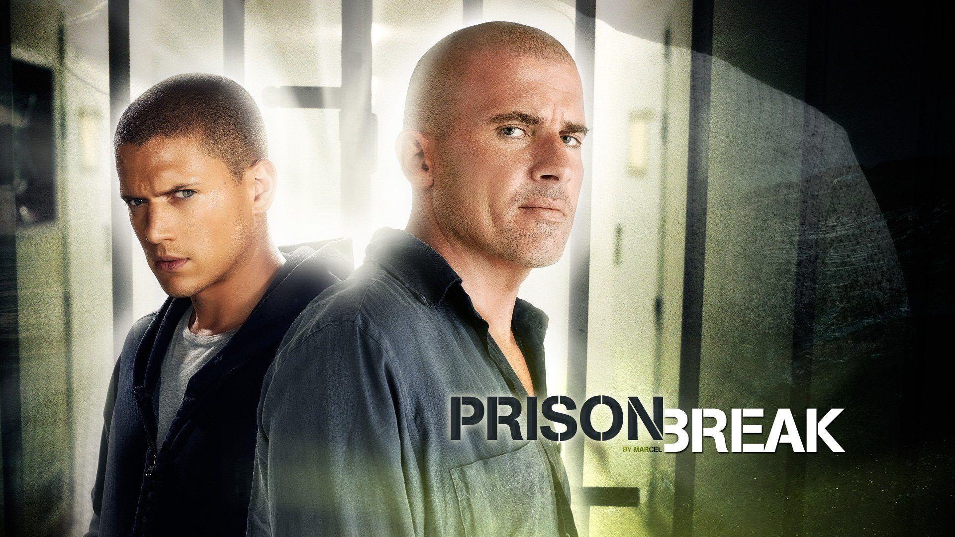 Prison Break, Michael Scofield, Lincoln Burrows, Gefängnisgang, Poster, Full HD, Desktop-Hintergrund