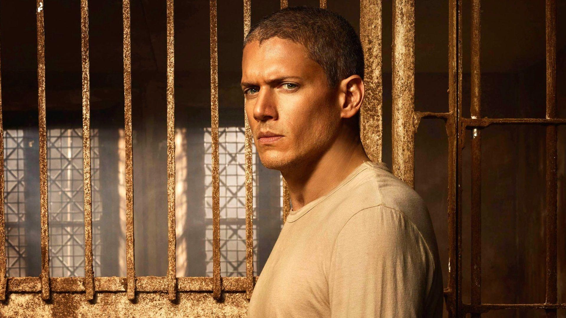 Michael Scofield, Wentworth Miller, Gefängniszelle, Gitterstäbe, Porträt, 1920x1080, PC-Hintergrundbild