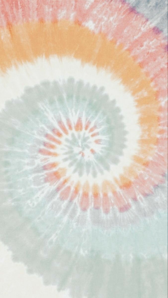 Batik, Spirale, Tie-Dye, Pastell, Regenbogenfarben, Hintergrundbild für iPhone und Android