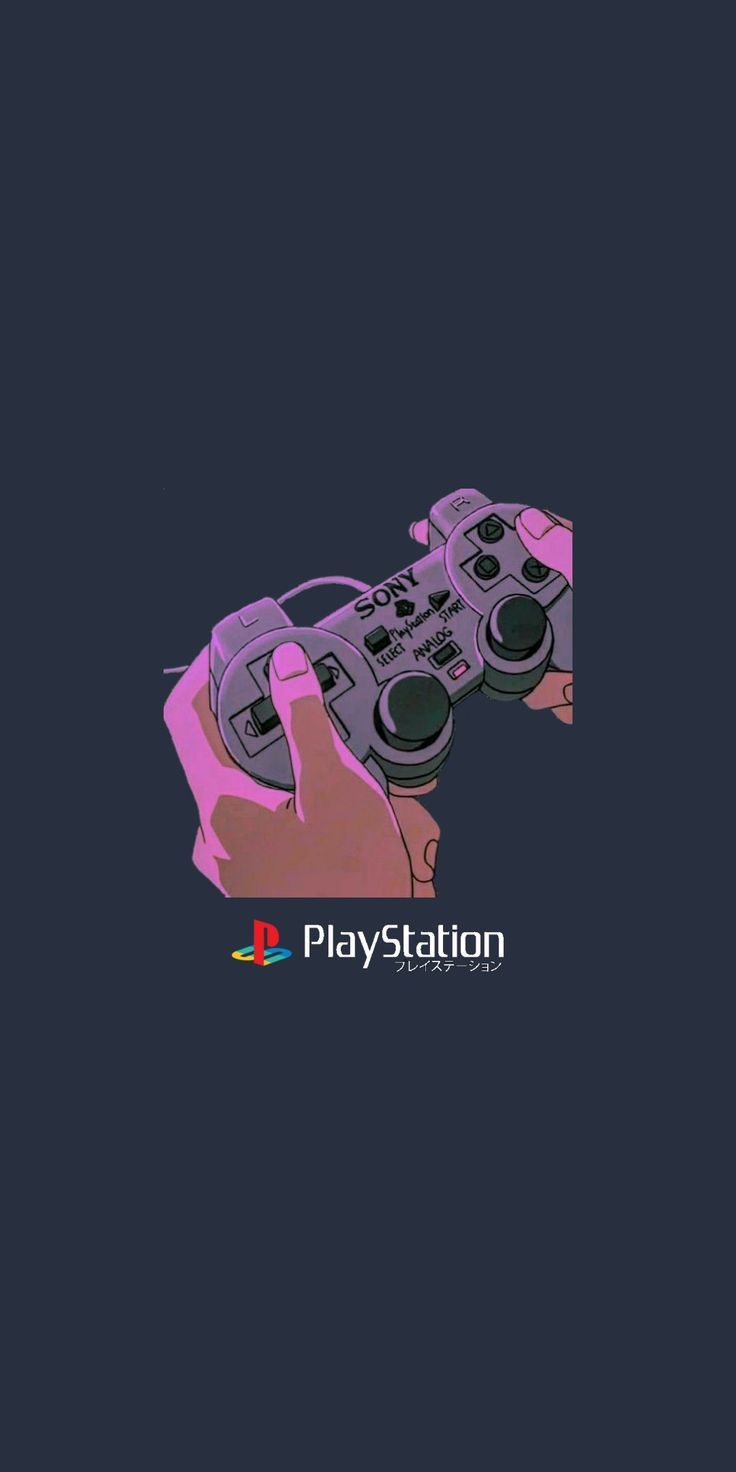 PlayStation, Controller, Hände, Dunkelgrau, Minimalistisch, HD, iPhone-Hintergrundbild