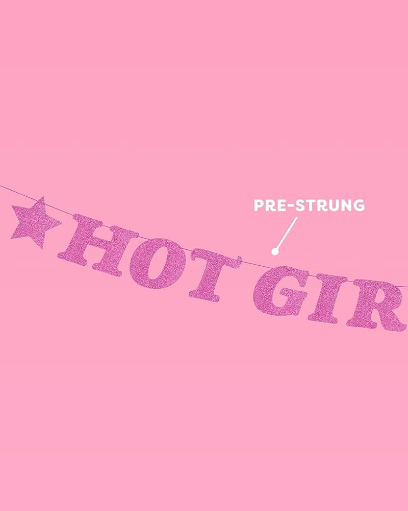 Hot Girl, Schriftzug, Rosa Hintergrund, Kette, Y2K, HD Wallpaper