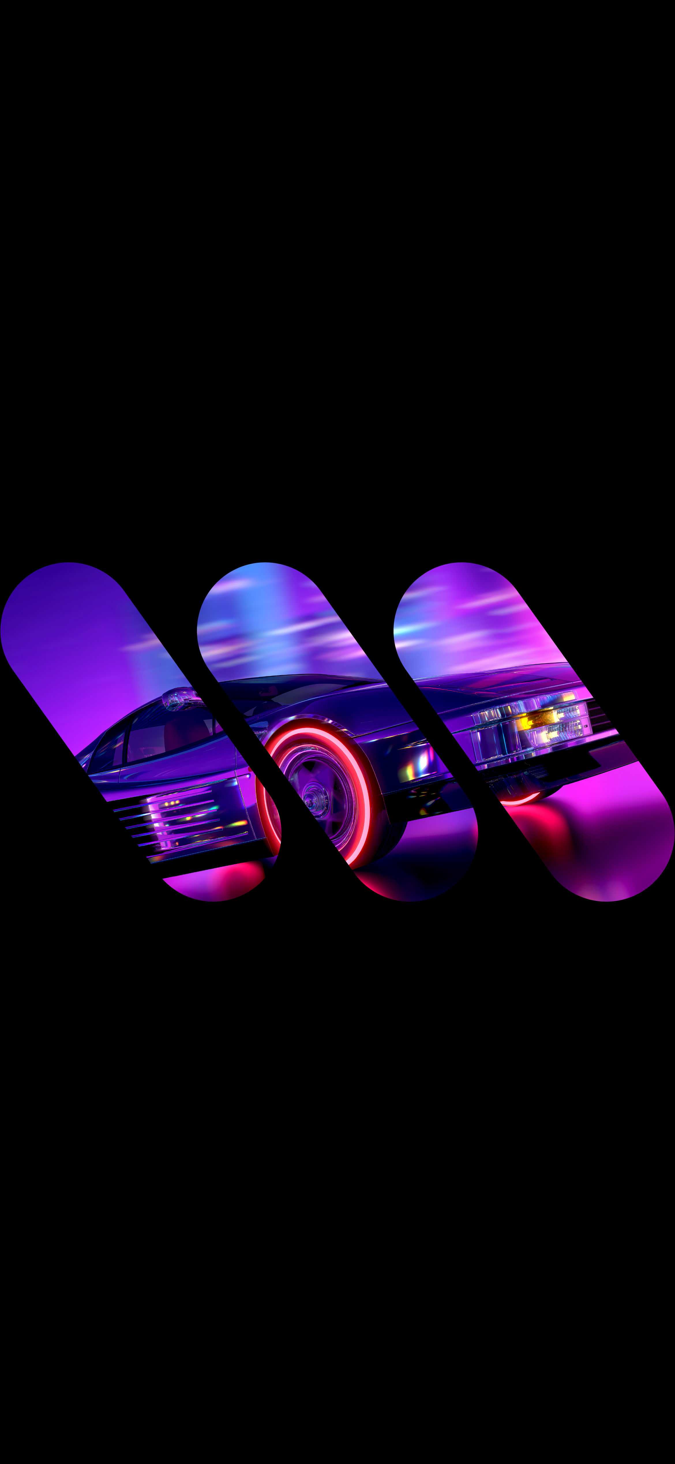Skateboards, Neonfarben, Violett, Schwarzer Hintergrund, Sperrbildschirm fürs iPhone