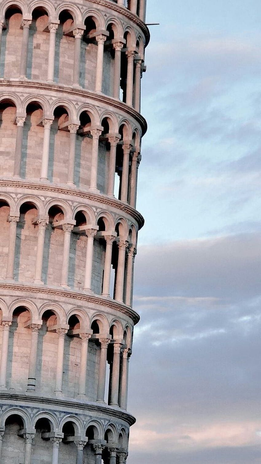 Schiefer Turm von Pisa, Pisa, Italien, Himmel, Wahrzeichen, HD, Handy-Hintergrundbild