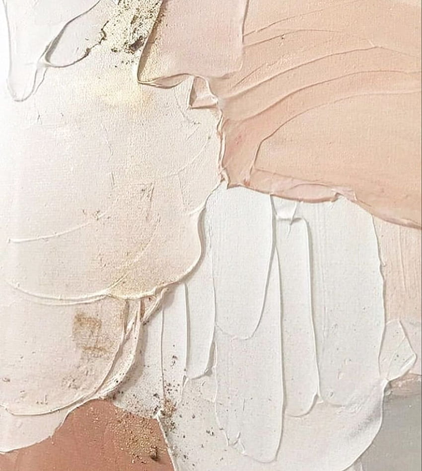 Farbstruktur, Spachteltechnik, Beige, Rosa, Pastell, Hintergrundbild für iPad und Tablet