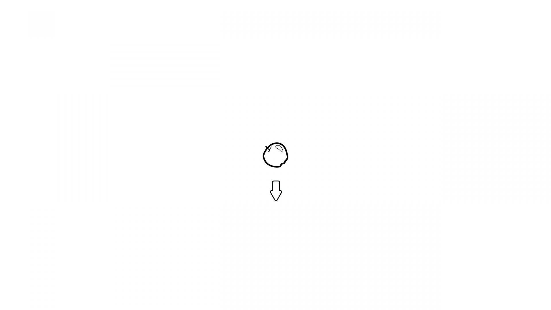 Minimalistisch, Weißer Hintergrund, Kreis, Pfeil, Full HD Wallpaper