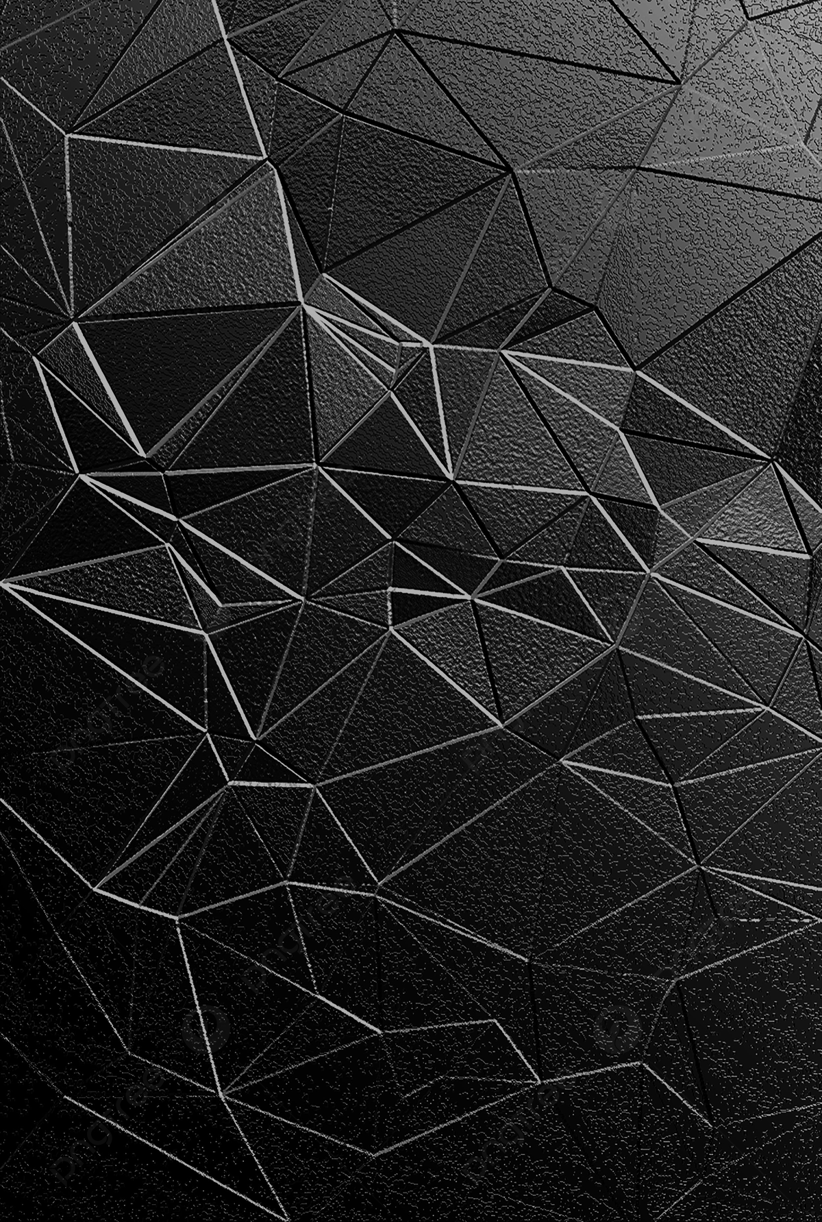 Polygone, Geometrisch, Dreiecke, 3D, Full HD, iPad-Hintergrundbild