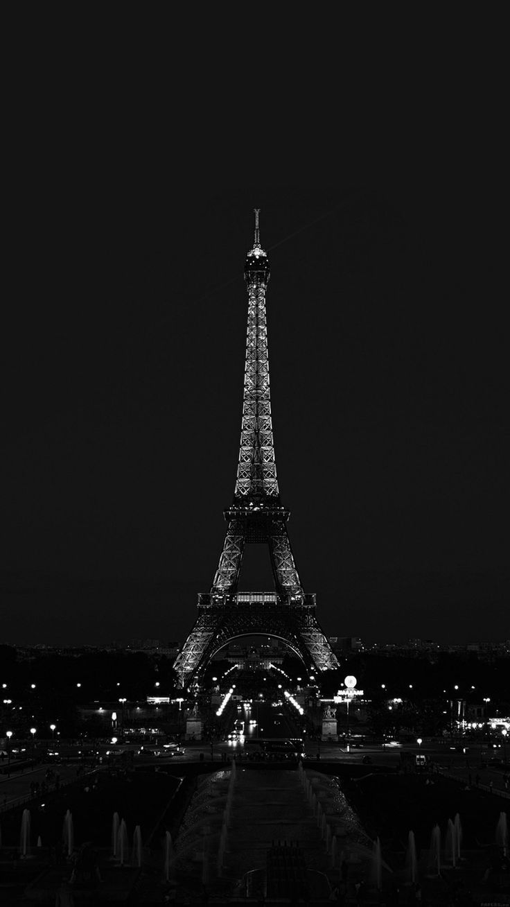 Eiffelturm, Paris, Frankreich, Nacht, Lichter, HD, Sperrbildschirm fürs iPhone