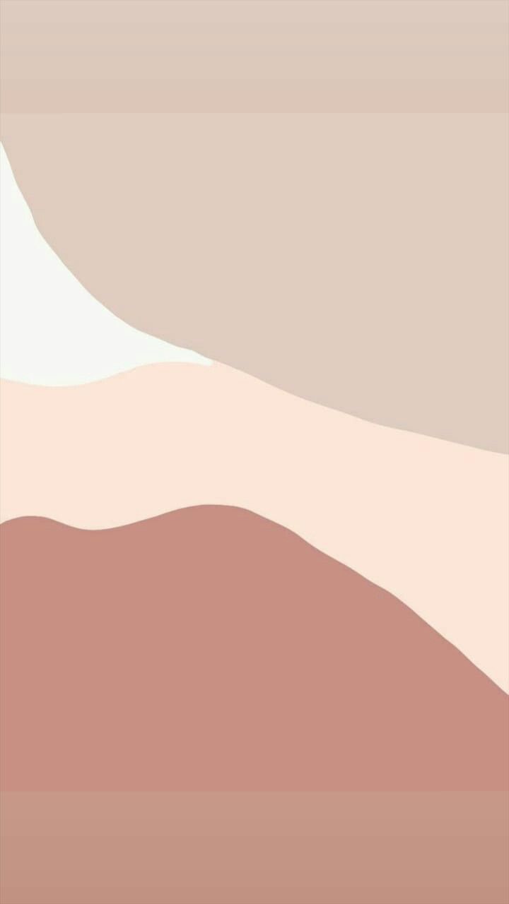 Abstrakte Formen, Altrosa, Beige, Minimalistisch, HD, Handy-Hintergrund im Hochformat