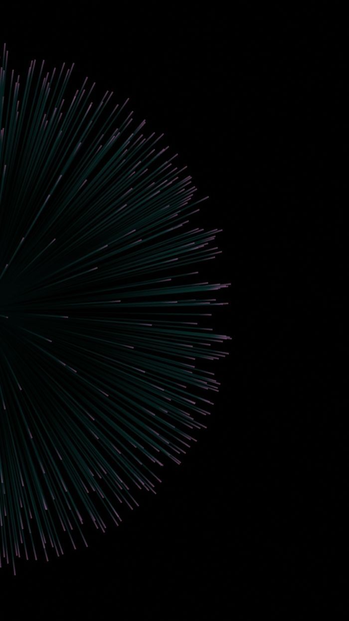 Abstrakt, Linien, Fächer, Minimalismus, Dunkel, Hintergrundbild für iPhone und Android