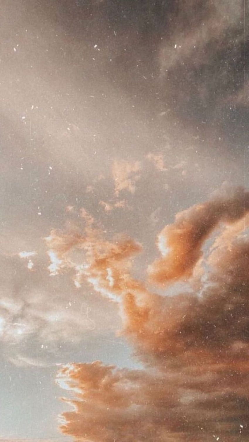 Wolken, Himmel, Sonnenuntergang, Orange, HD, Hintergrundbild fürs Handy