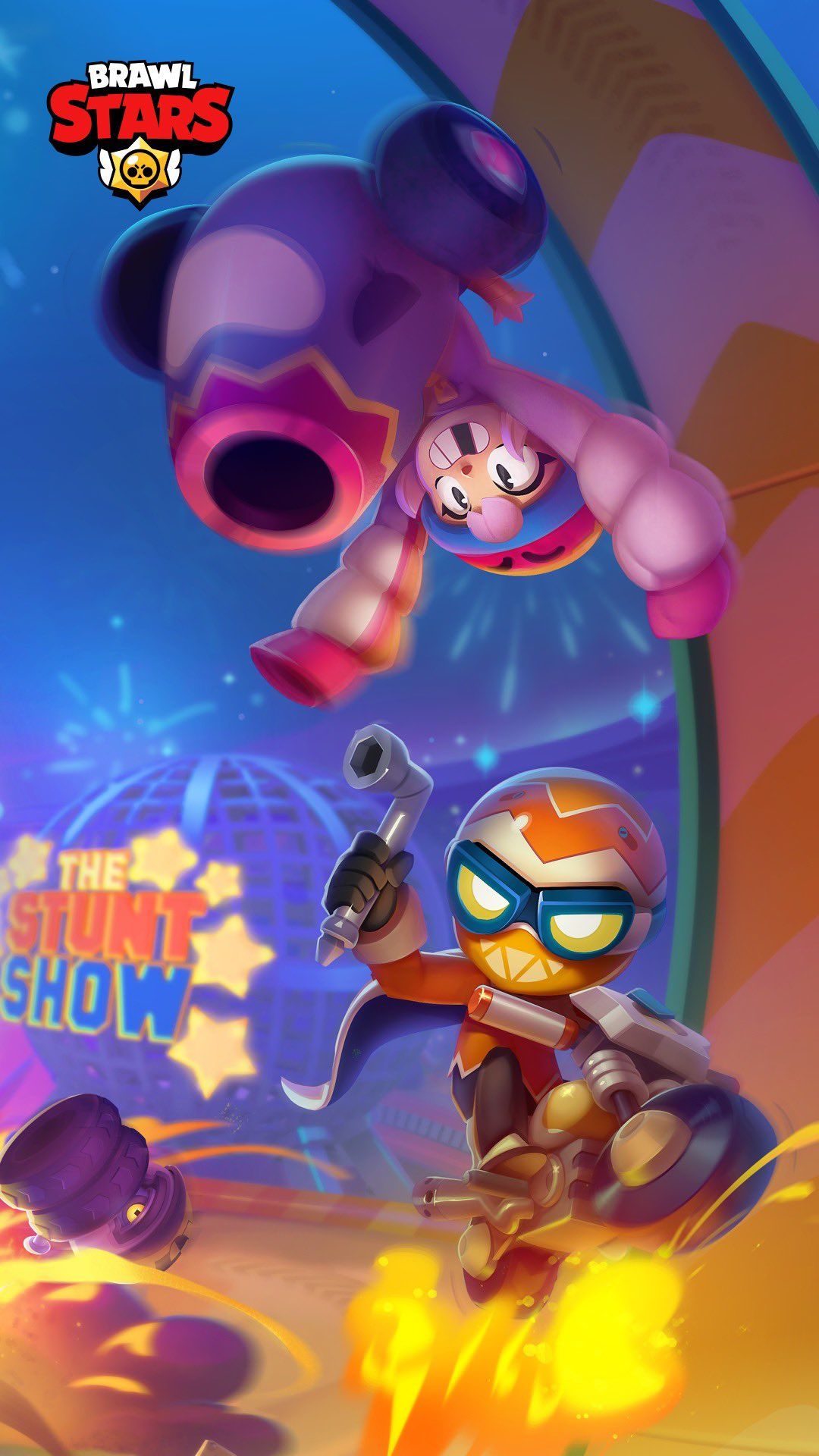 Brawl Stars, Brawler, Action, Hochformat, Full HD, Hintergrundbild fürs Handy