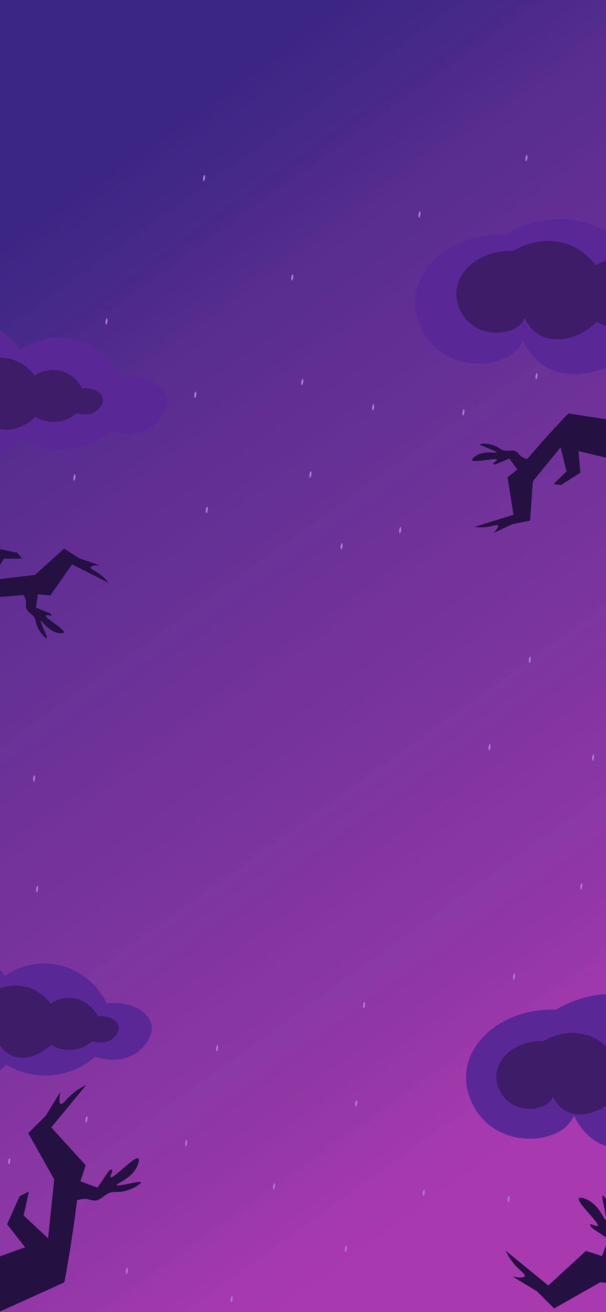 Brawl Stars, Lila, Silhouetten, Hochformat, Full HD, Hintergrundbild fürs Handy