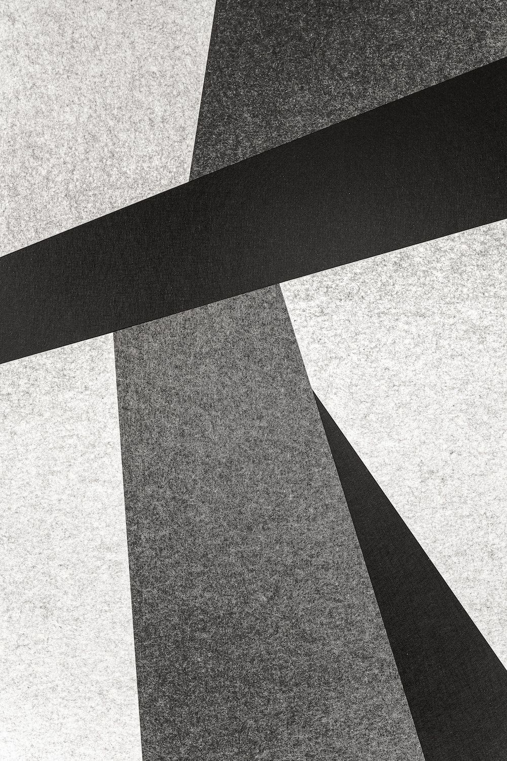 Geometrisch, Schwarze Balken, Grautöne, Abstrakt, Minimalistisch, Hintergrundbild fürs Tablet