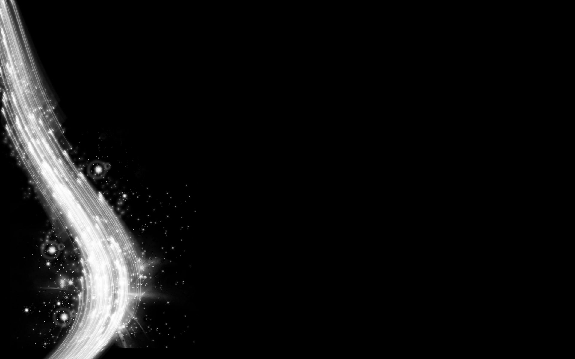 Lichtwirbel, Funken, Abstrakt, Leuchtend, Dunkel, 16:10, Full-HD-Hintergrundbild für den Desktop