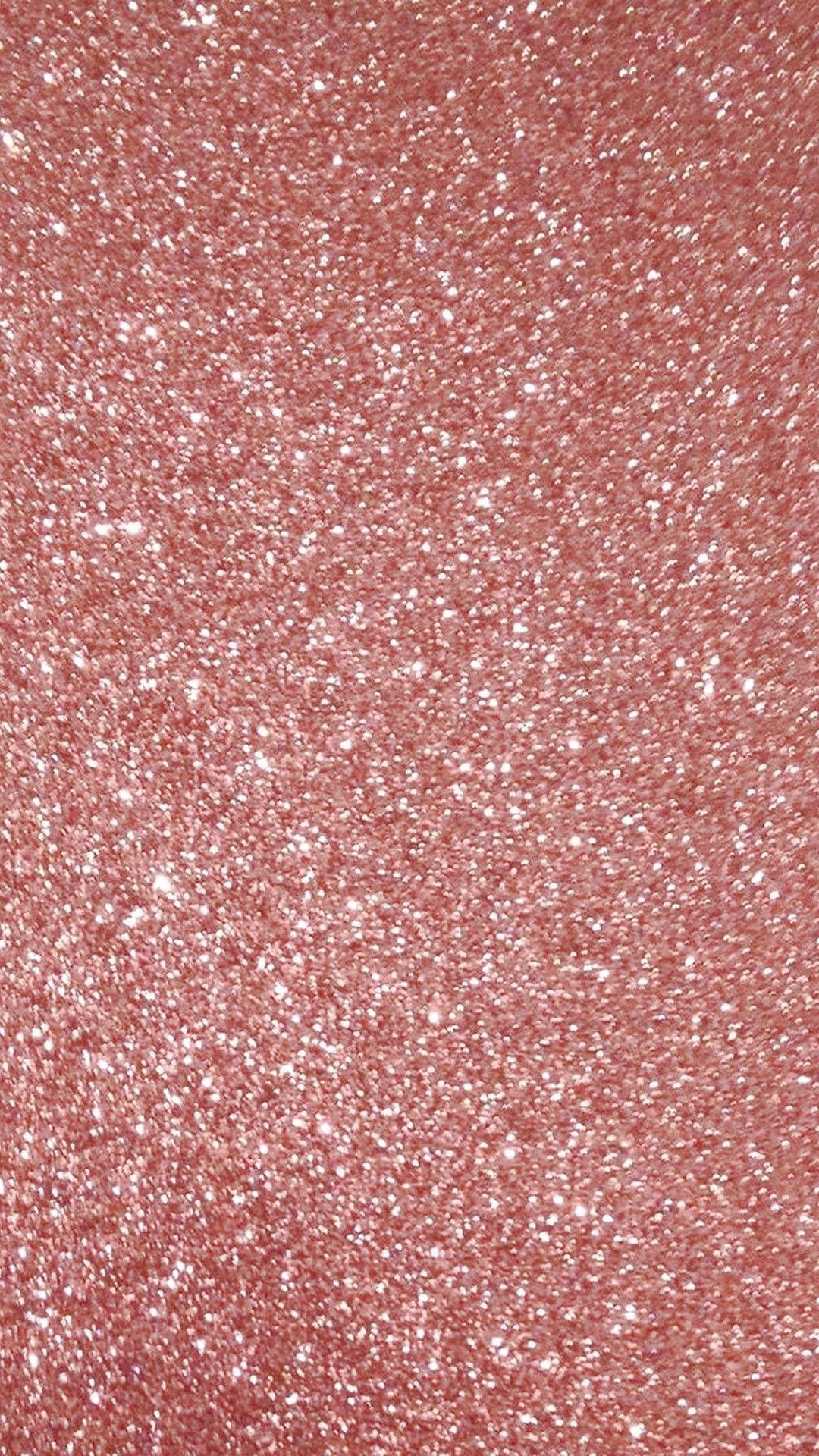 Rosegold-Glitzer, Textur, Funkeln, Feinkörnig, Hintergrundbild für iPhone und Android