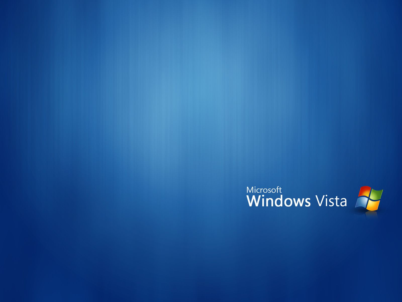 Windows Vista, Windows-Logo, Dunkelblau, Minimalistisch, Hintergrundbild fürs iPad
