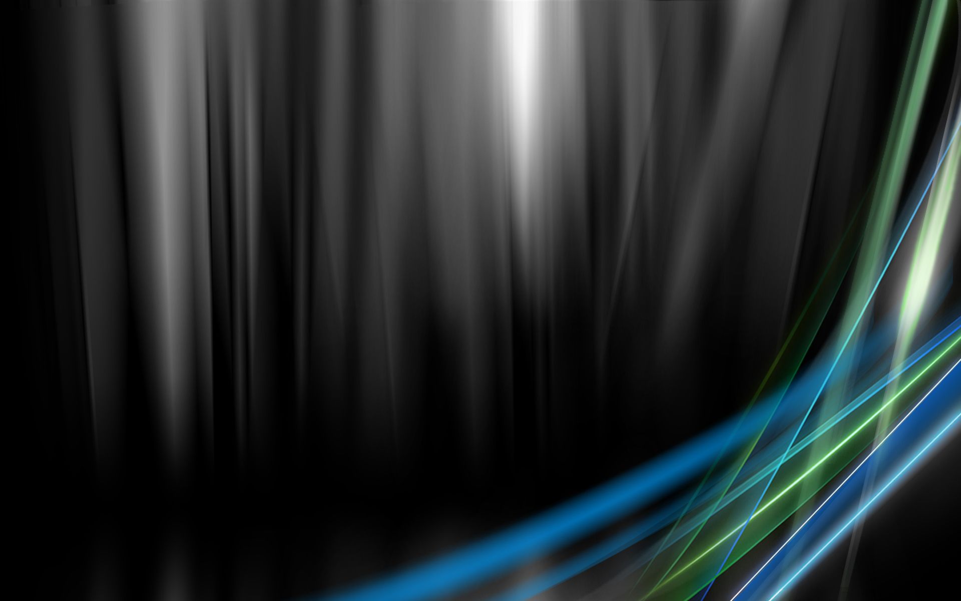 Lichtstreifen, Schwarz, Blauer Bogen, Abstrakt, 16:10, Full-HD-Hintergrundbild für den Desktop
