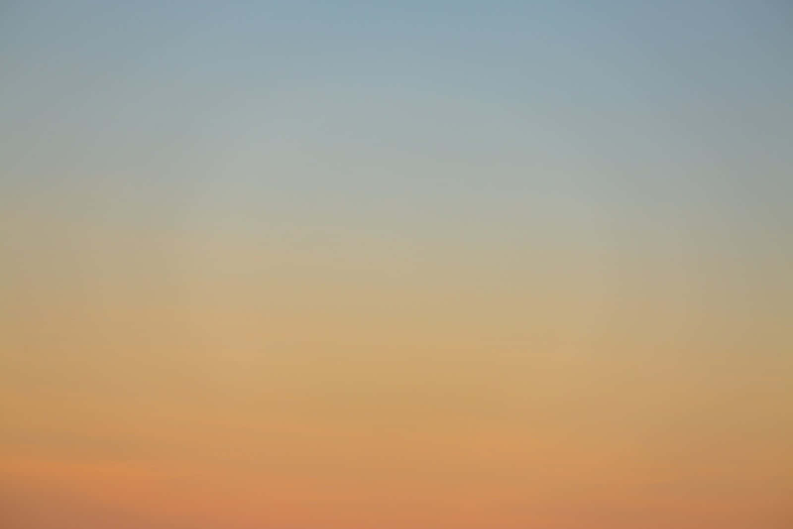 Farbverlauf, Abendhimmel, Orange, Blau, Minimalistisch, HD, Hintergrundbild für den PC