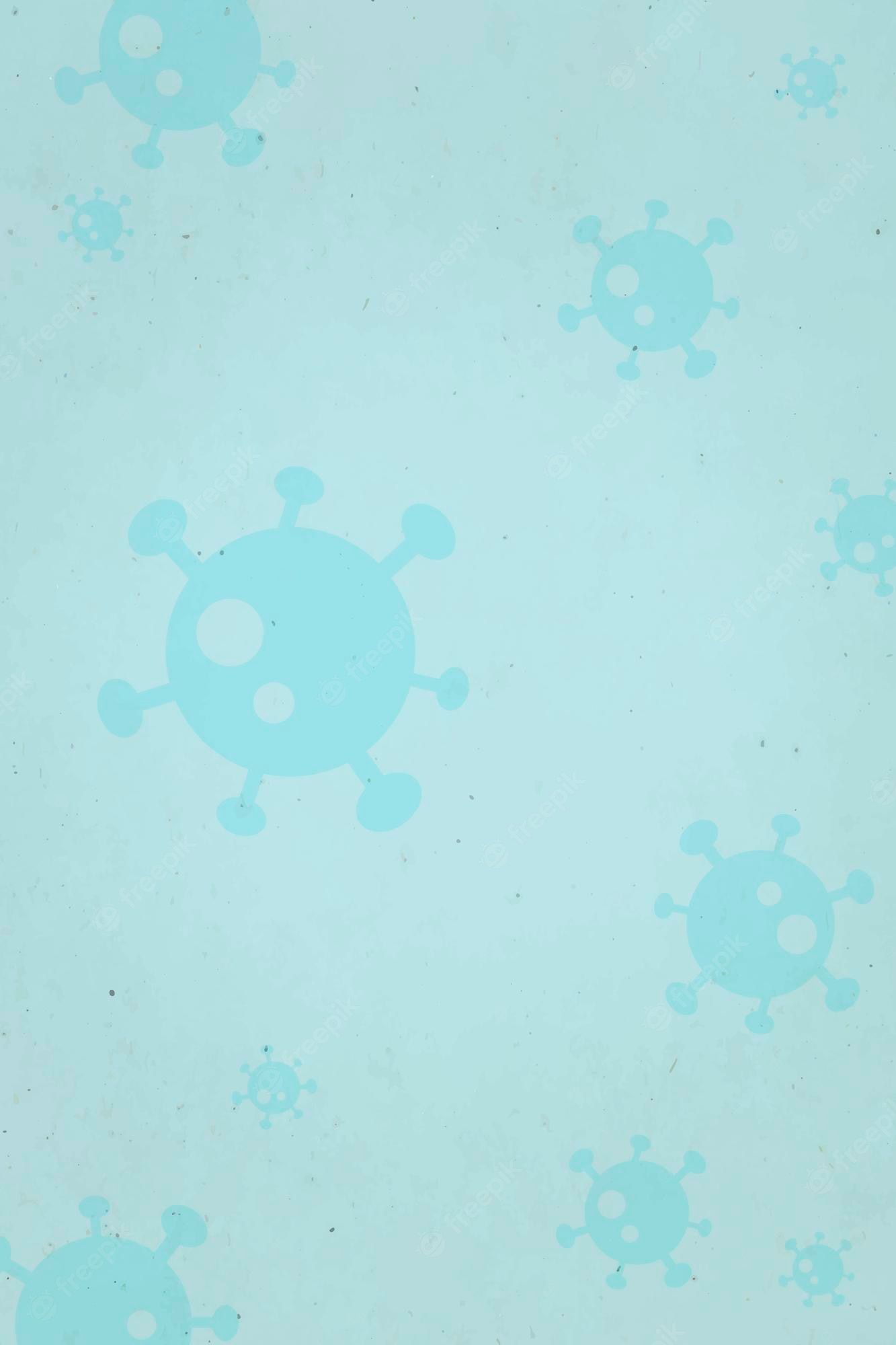 Viren, Muster, Hellblau, Minimalismus, Full HD, Hintergrundbild fürs Handy