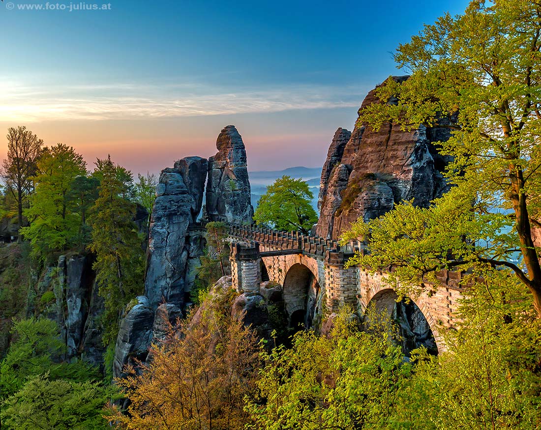 Basteibrücke, Sächsische Schweiz, Elbsandsteingebirge, Felsen, Herbst, Hintergrundbild