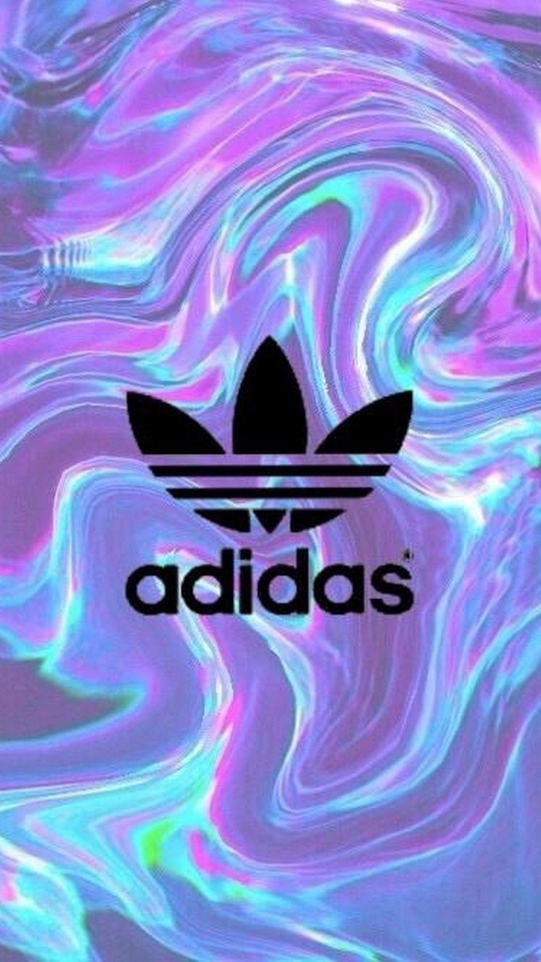 Adidas, Adidas Originals, Holografisch, Marmor, Pastell, Full HD, iPhone-Hintergrundbild