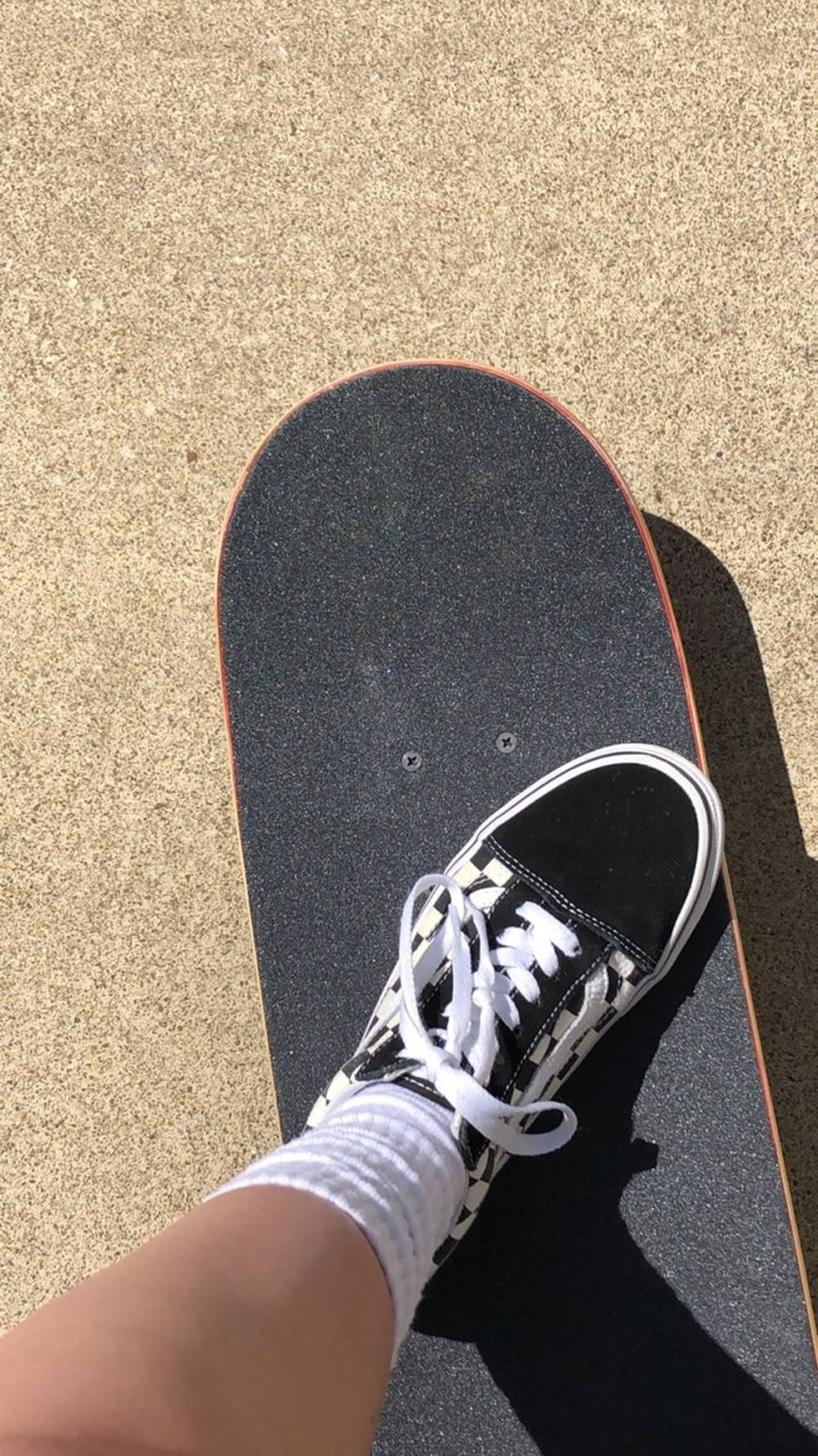 Vans Old Skool, Skateboard, Weiße Socken, Sneaker, HD, Hintergrundbild fürs Handy