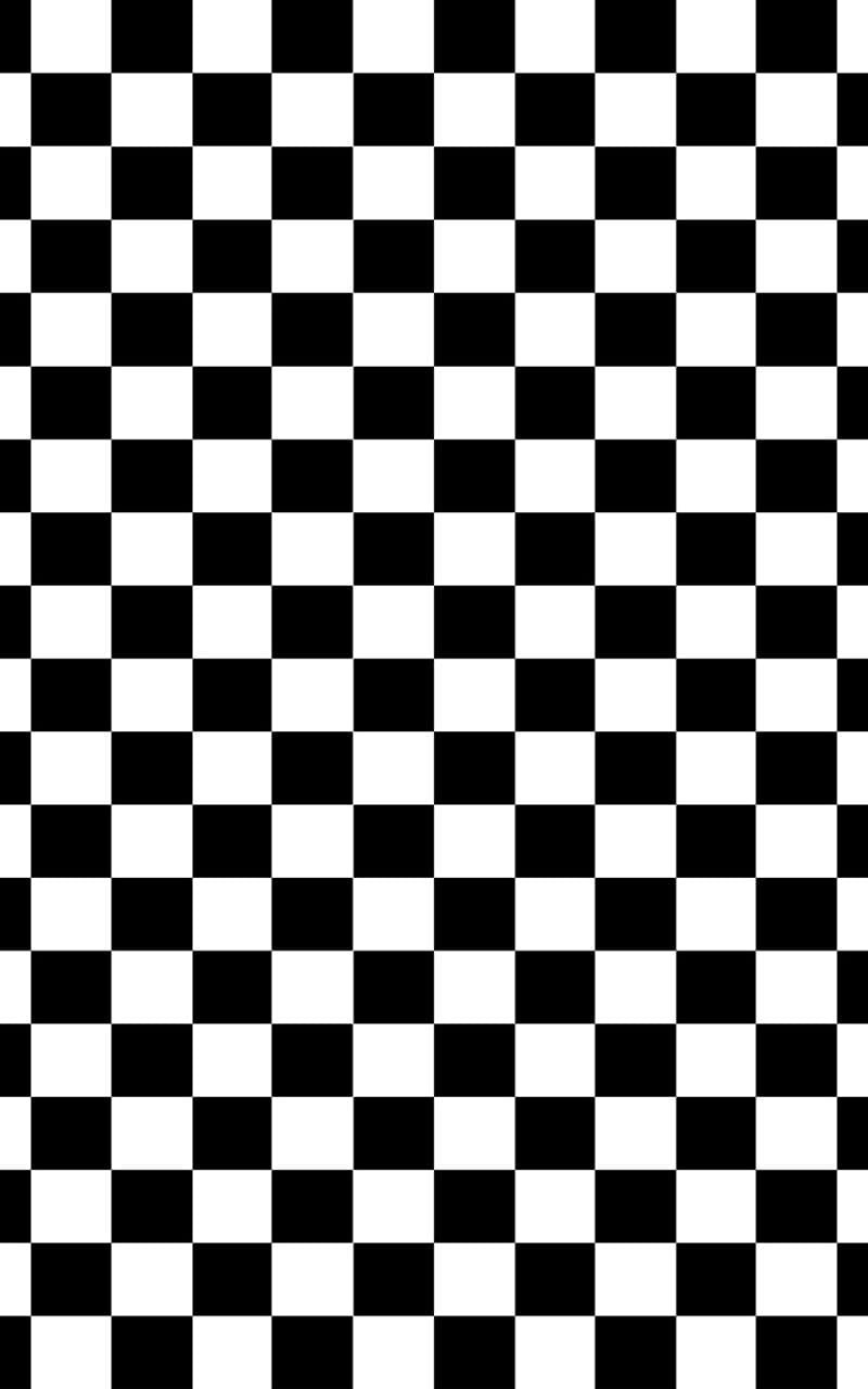 Schachbrettmuster, Schwarz-Weiß, Karomuster, Minimalismus, HD, Handy-Hintergrund