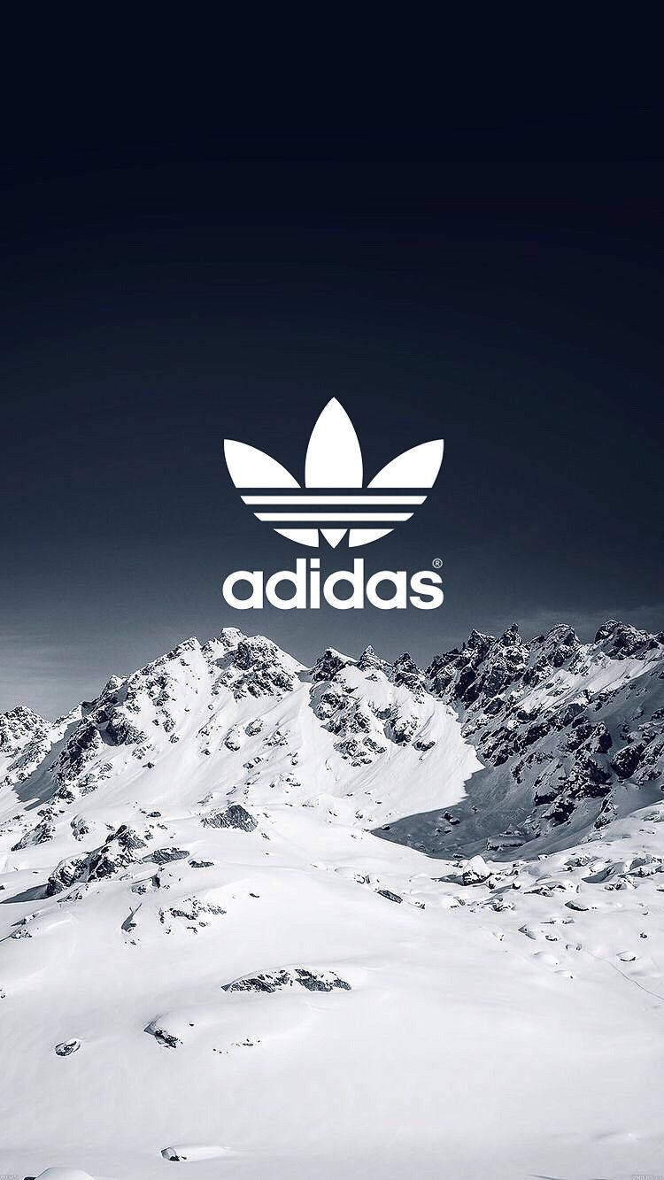 Adidas, Adidas Originals, Schneeberge, Gebirge, Winter, Hintergrundbild für iPhone und Android