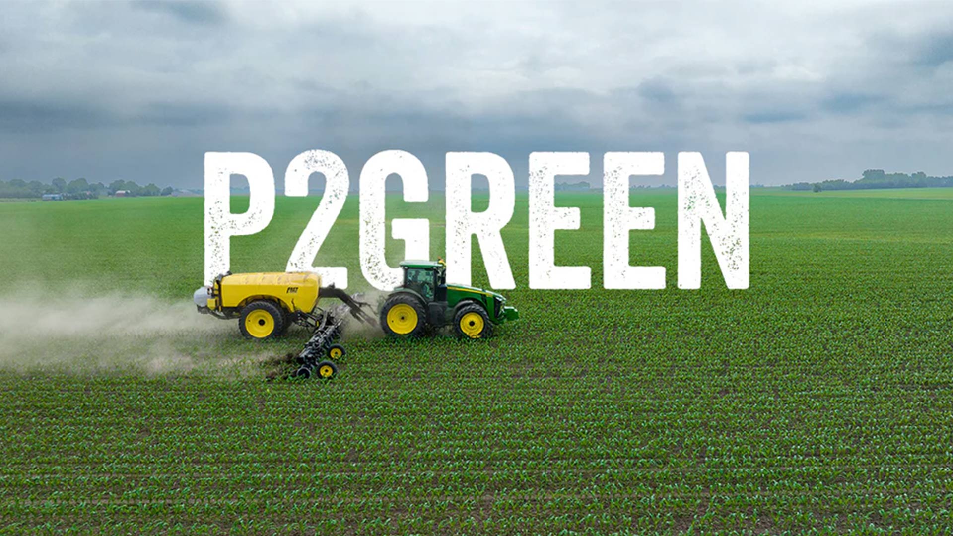 P2GREEN, John Deere, Traktor, Feldspritze, Grünes Feld, 1920x1080, Full-HD-Hintergrundbild für PC