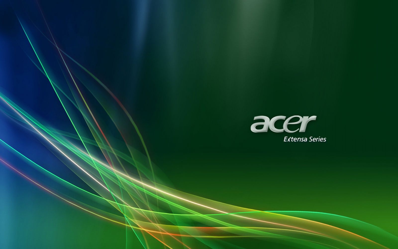 Acer, Acer Extensa, Lichtstreifen, Abstrakt, Grüner Hintergrund, HD Wallpaper