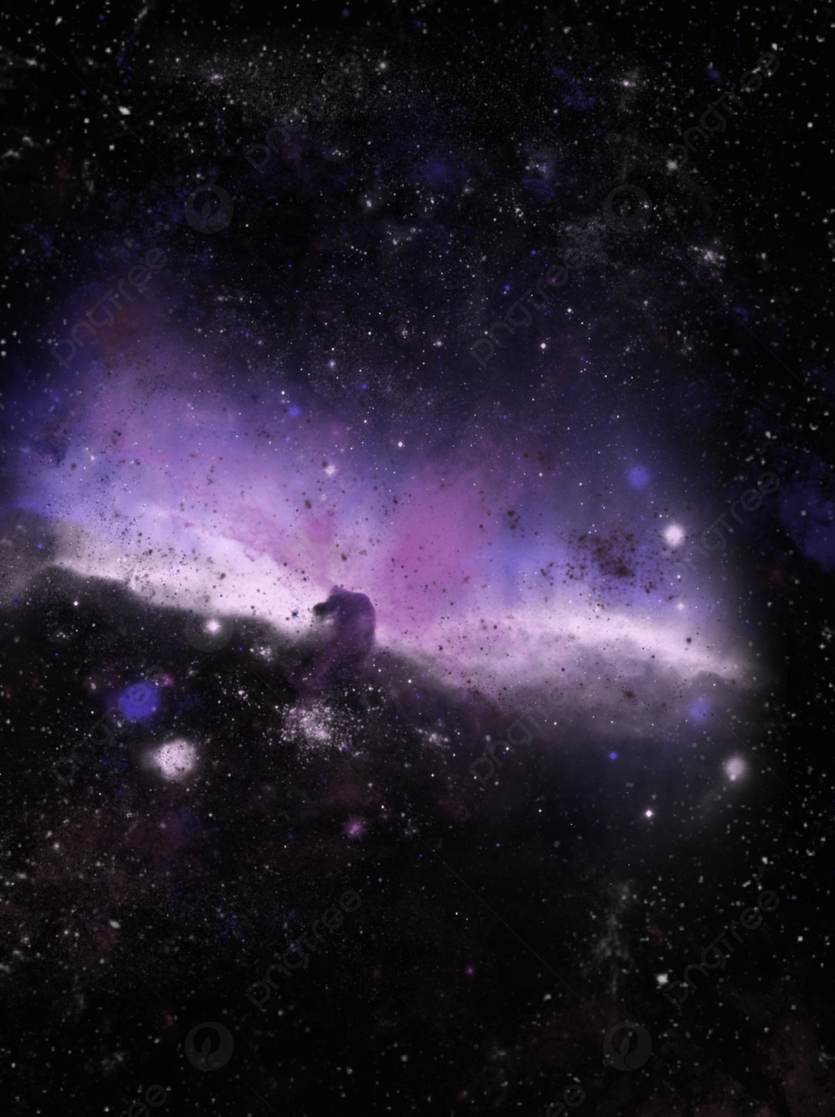 Pferdekopfnebel, Nebel, Sterne, Weltraum, Full HD, iPad-Hintergrundbild