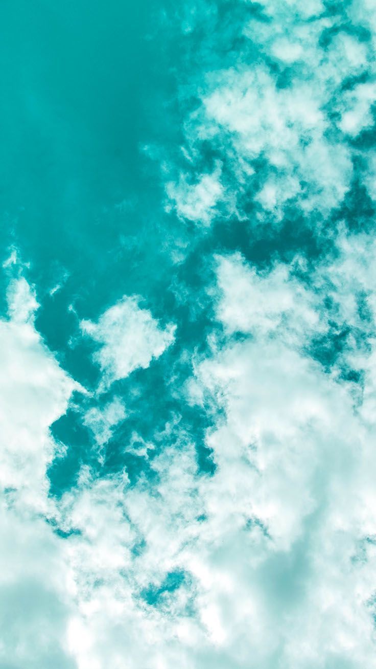 Wolken, Himmel, Türkiser Himmel, Ästhetik, HD, Handy-Hintergrund im Hochformat
