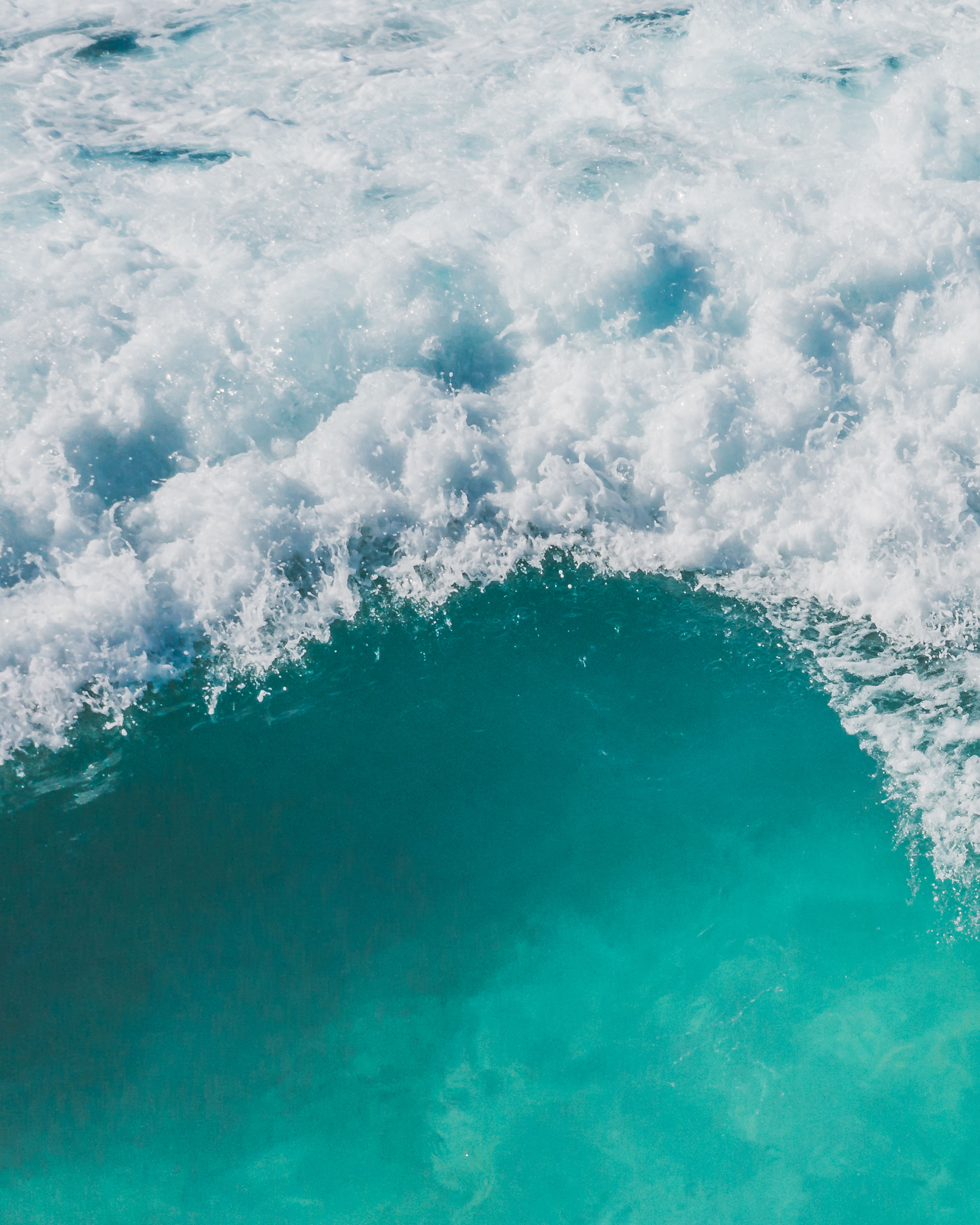 Welle, Gischt, Meer, Aquamarin, Hintergrundbild für iPad und Tablet
