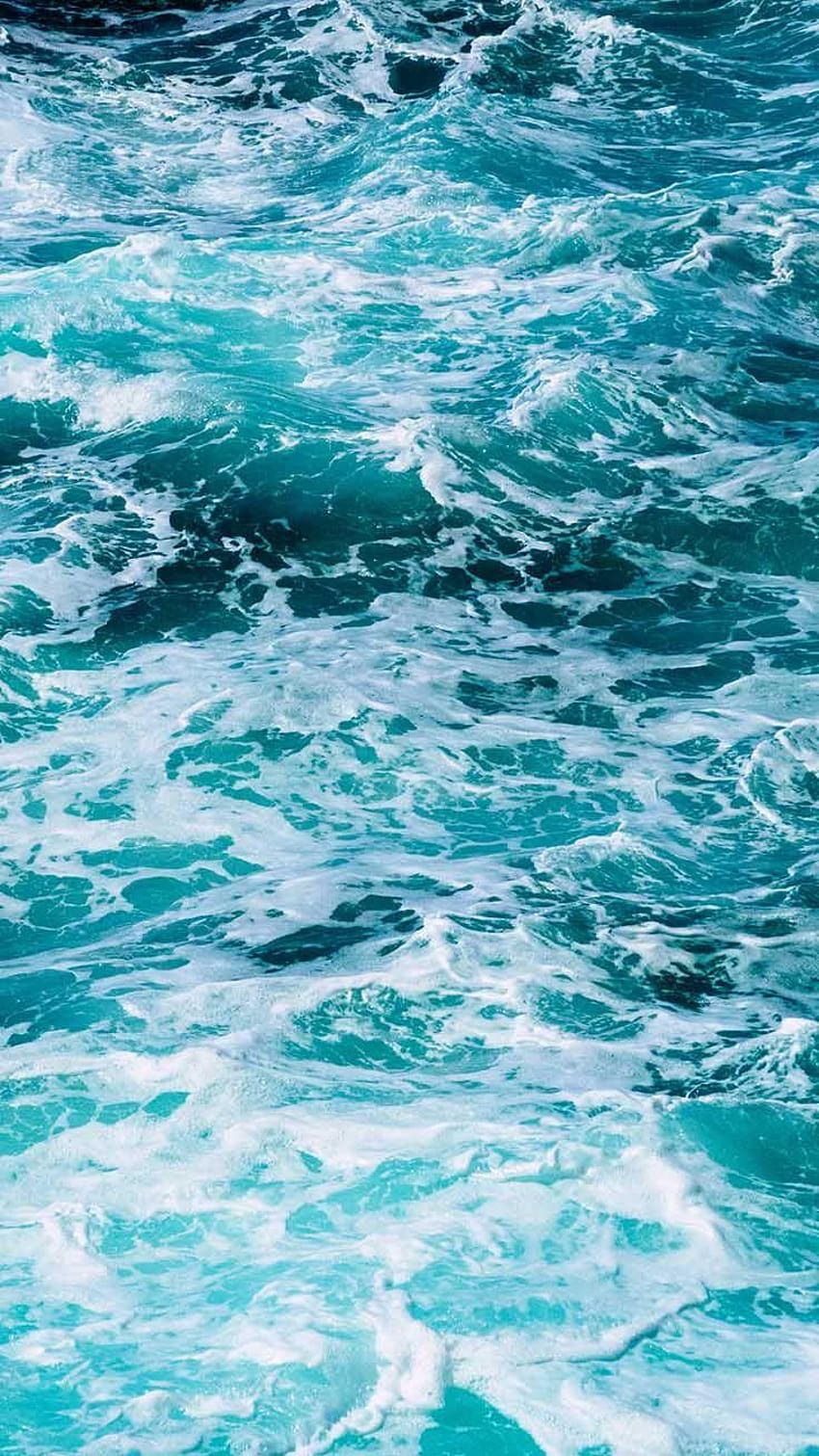 Meer, Wellen, Gischt, Ozean, HD, Sperrbildschirm fürs iPhone
