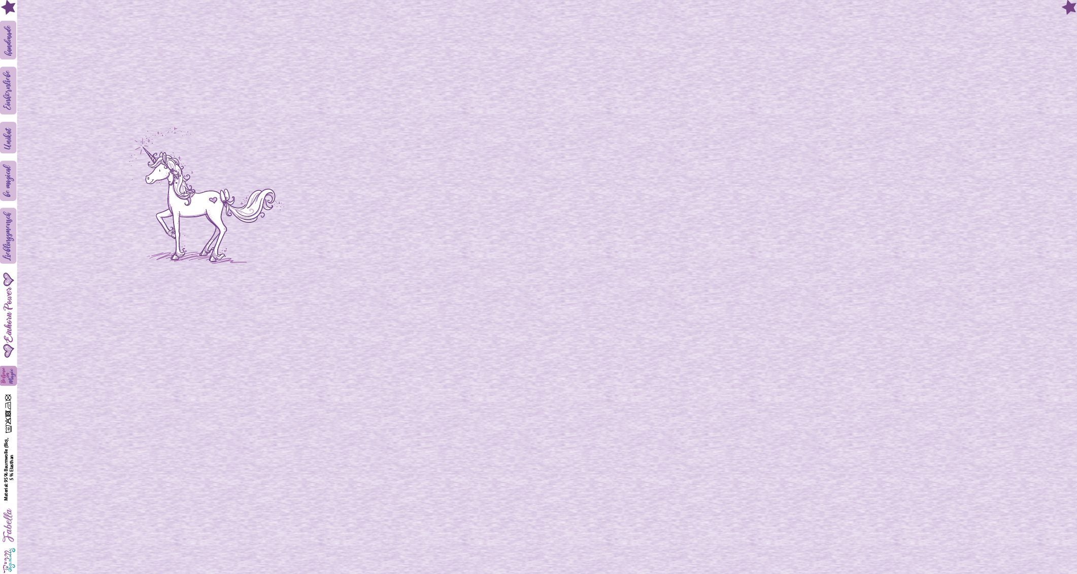 Einhorn, Flieder, Stoffmuster, Minimalistisch, Pastell-Lila, Full HD, PC-Hintergrundbild