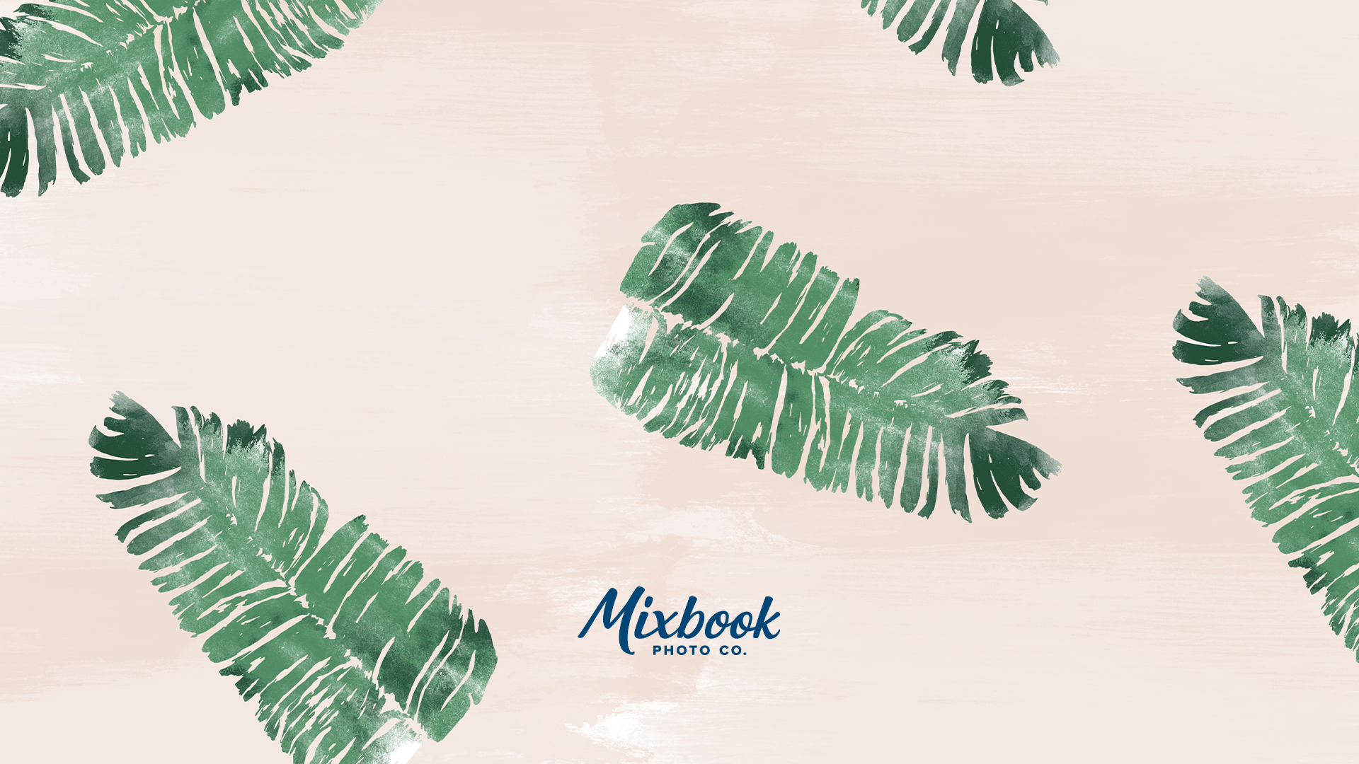 Mixbook, Palmblätter, Beige, Tropisch, Illustration, 1920x1080, Full-HD-Hintergrundbild für PC