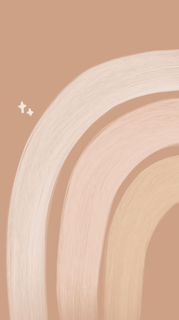 Regenbogen, Boho, Beige, Minimalistisch, Bögen, HD, Hintergrundbild fürs Handy