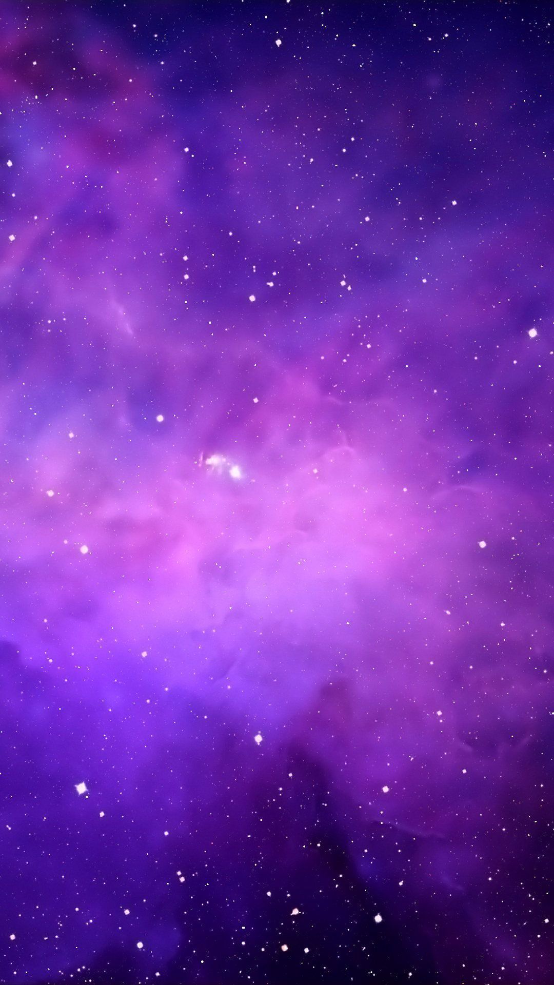 Nebel, Violett, Leuchten, Sternenstaub, Kosmos, Full HD, Hintergrundbild fürs Handy