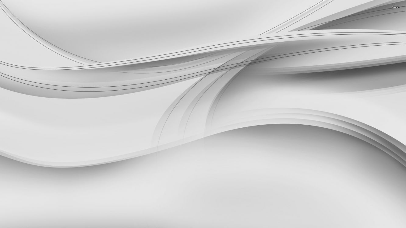 Abstrakte Wellen, Grau, Silber, Fließende Linien, Elegant, HD, Desktop-Hintergrund
