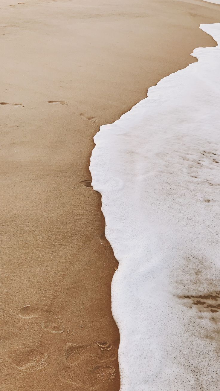 Sand, Welle, Gischt, Strand, Luftaufnahme, HD, Sperrbildschirm fürs iPhone