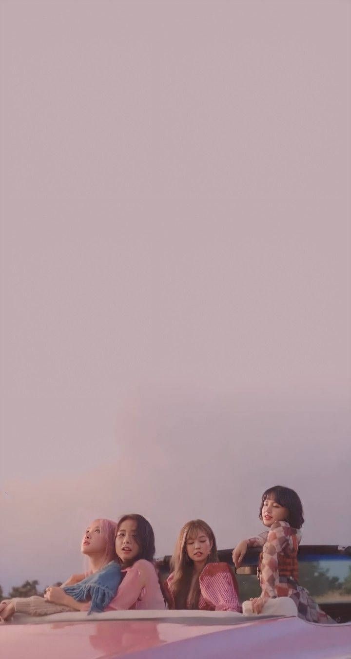 Freundinnen, Altrosa, Dunst, Minimalistisch, HD, Handy-Hintergrund im Hochformat